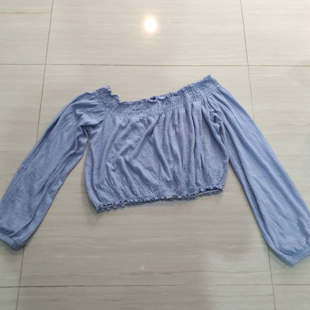 Used crop top h&amp;m size s