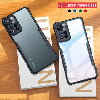 เคสโทรศัพท์อะคริลิค TPU ใส กันกระแทก สําหรับ Xiaomi Redmi Note 10 S Pro Max 10S 10ProMax Note 11s 11 s Pro+ Pro + 11 Pro plus 5G 4G
