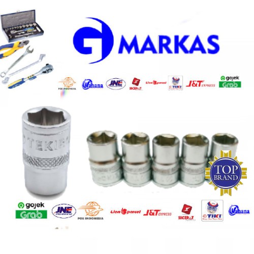 Tekiro 1/2Dr 6PT/12 PT 8mm - 20mm ประแจซ็อกเก็ต