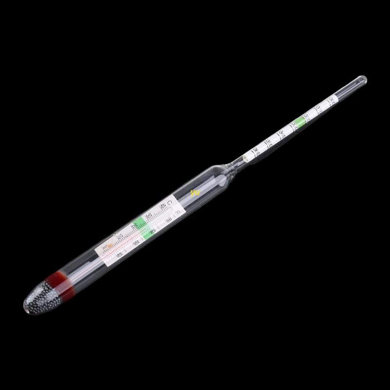 Aquarium Glass Hydrometer with  Salt Marine Salinity Tester Meter