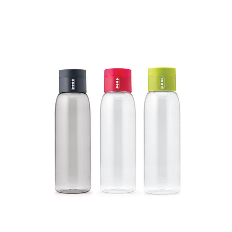 Joseph Joseph ขวดน้ำพลาสติก ขนาด 600 มล. Dot Hydration-tracking Water Bottle 600ml.