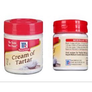 ครีมออฟทาทาร์ Cream of Tartar Mccormick 42 กรัม อุปกรณ์ เบเกอรี่