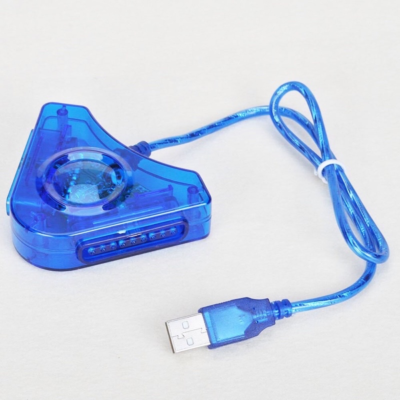 USB TO JOYSTICK PLAY PS2 ตัวแปลงจอยเกมส์ เพล์ เป็ย usb pc