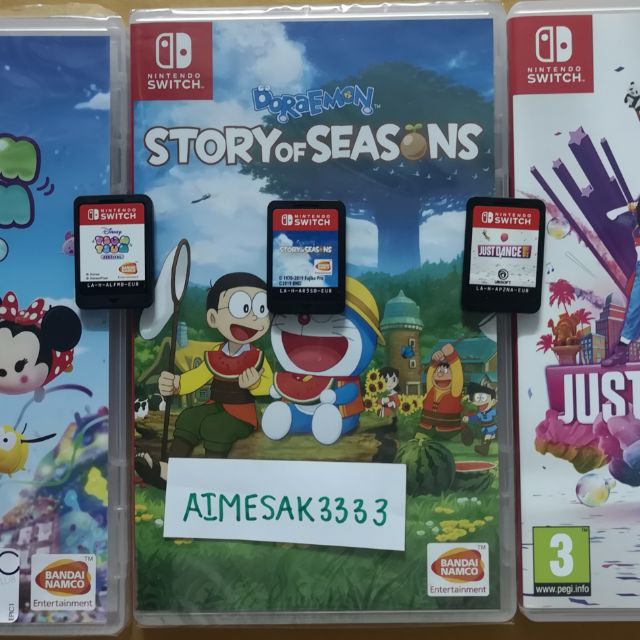 แผ่นเกมส์ Nintendo switch Doraemon Story of Seasons game  มือ 2