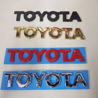 logo Toyota Vigo ติดท้ายรถ