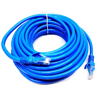 สาย LAN CAT6 Indoor (ภายใน) สีฟ้า ความยาว 10 เมตร