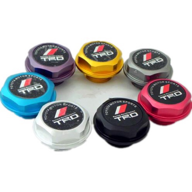 ฝาครอบน้ํามันเครื่อง Trd อลูมิเนียม สําหรับ PERODUA Myvi Alza TOYOTA Vios Camry AE101 Altis Collora