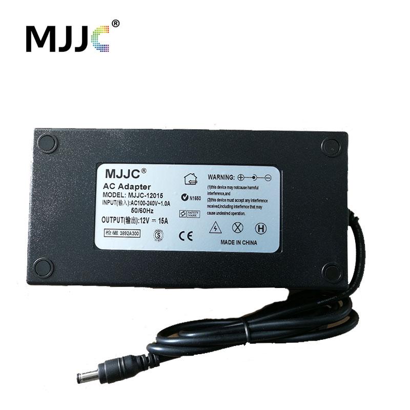 mjjc อะแดปเตอร์พาวเวอร์ซัพพลาย ac 220 v to dc 12v 15 a us สําหรับกล้องวงจรปิด