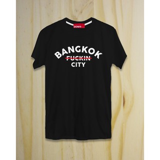 เสื้อยืด BANGKOK FxxKIN CITY สีดำ แบรนด์ DONt