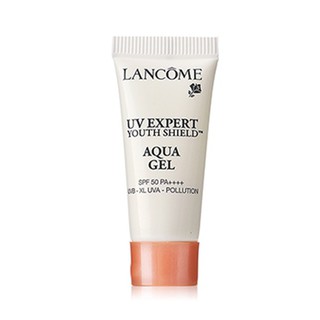 Lancome UV Expert Youth Shield Aqua Gel SPF50 PA++++ 10ml ครีมกันแดดเนื้อเจลเบาบางสบายผิว