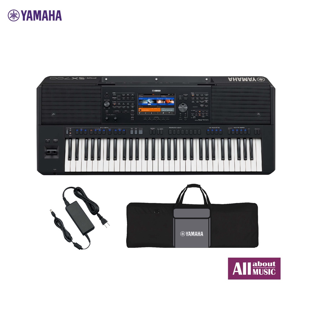 YAMAHA PSR-SX700 Arranger Workstation  คีย์บอร์ดไฟฟ้ายามาฮ่า รุ่น PSR-SX700 แถมอะแดปเตอร์ และกระเป๋า