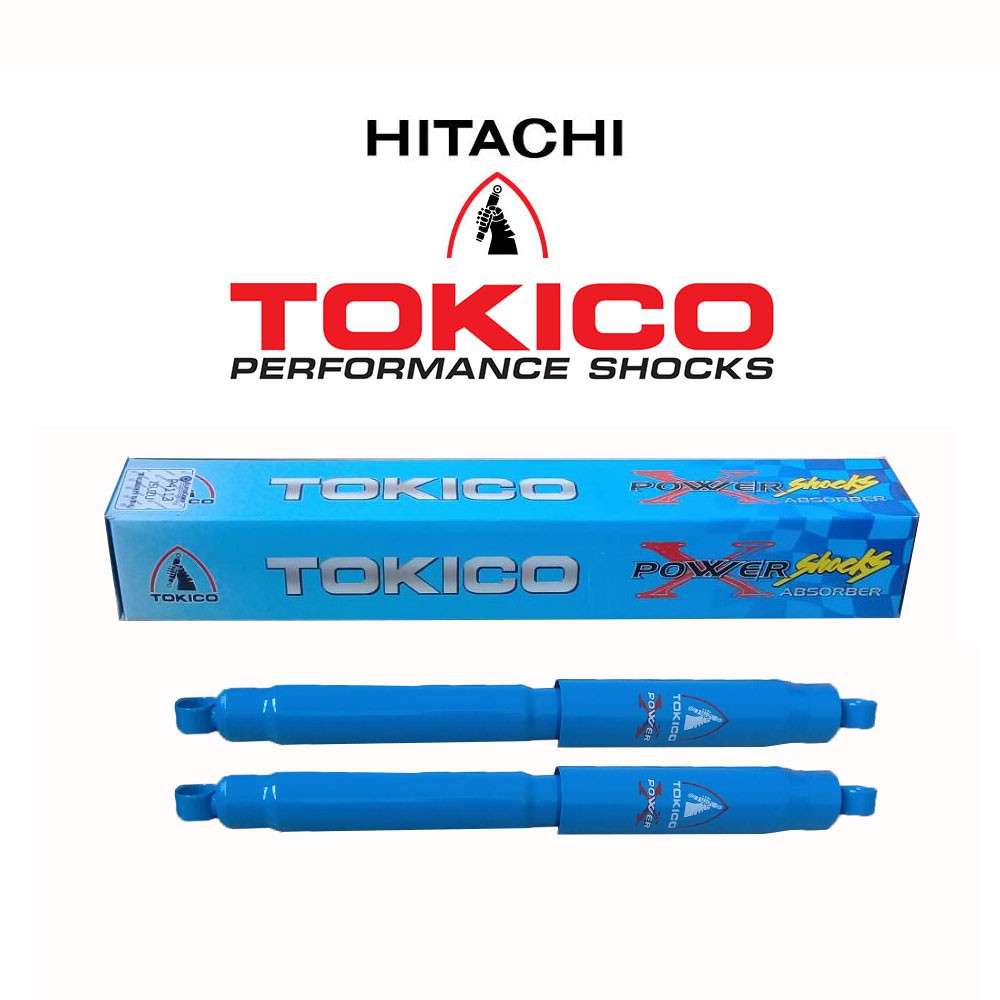โช๊คคู่หลัง Hitachi Tokico Power X น้ำมันกระบอกใหญ่ Isuzu D-Max D-Max 4x2&4x4 ปี 02,12, Chevrolet Co