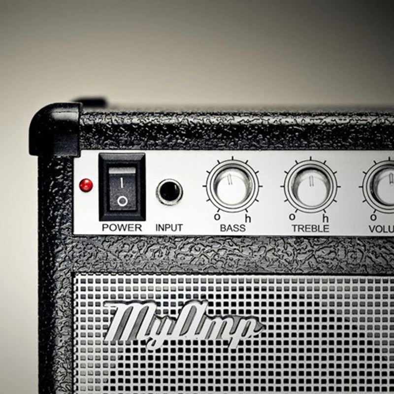 Miniamp มินิแอมป์ มีโหมดเสียงคลีนและเอฟเฟคในตัว ใช้ได้ทั้งกีต้าร์ไฟฟ้าและโปร่งไฟฟ้า !!