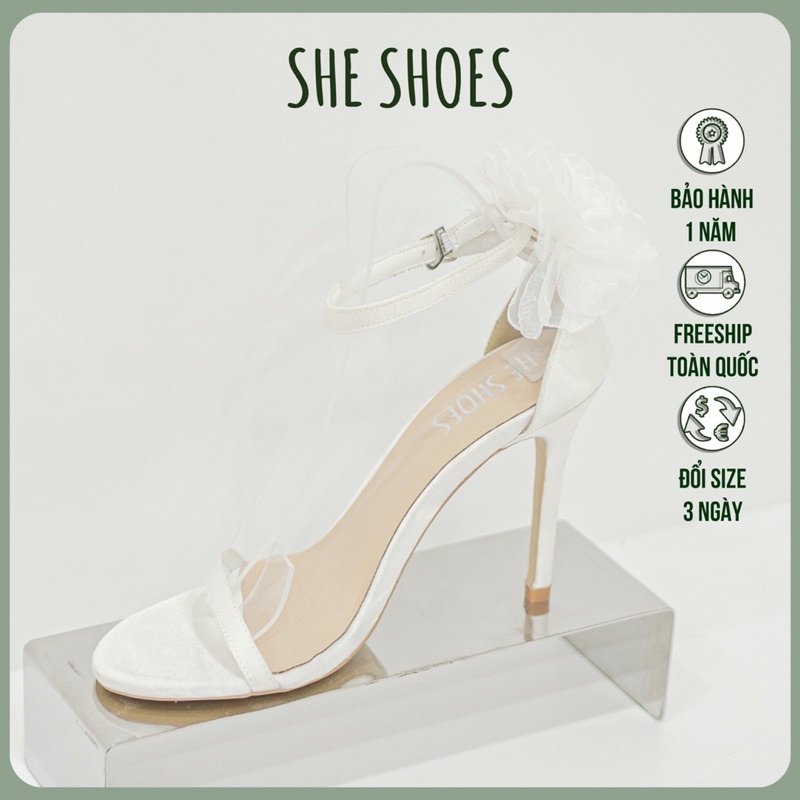 รองเท้าแตะ 10P พร้อมผ้าฝ้าย HEELS EXCLUSIVE SHESHOES - GC10002