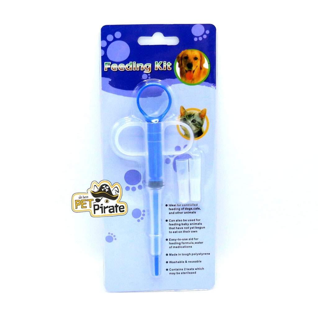 Feeding Kit สลิงป้อนนม ป้อนยา หลอดป้อนนม​ ยา​ น้ำ​ อาหารเหลว​ สำหรับน้องหมาน้องแมวที่ไม่สามารถกินอาหารกินน้ำได้ด้วยเอง