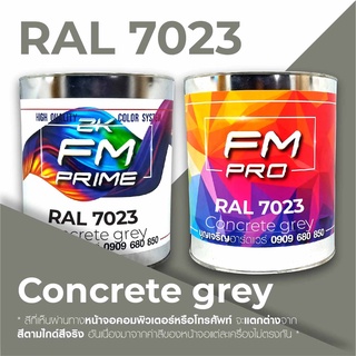 สี RAL7023 Concrete grey