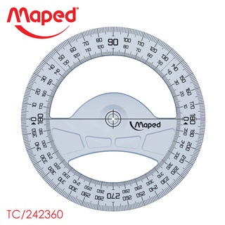 Maped Geo Metric ไม้บรรทัด ไม้โปร 360 องศา 12 ซม. TC/242360