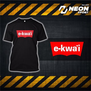 เสื้อยืดสกรีนตัวหนังสือe-kwai