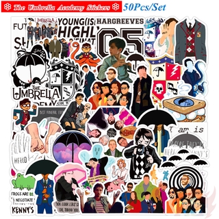 ❉ The Umbrella Academy - Series 02 TV Shows สติ๊กเกอร์ ❉ 50Pcs/Set Waterproof DIY Fashion Decals Doodle สติ๊กเกอร์