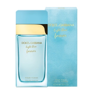 น้ำหอม แท้100% D&amp;G LIGHT BLUE FOREVER Pour Femme EDP 100ml