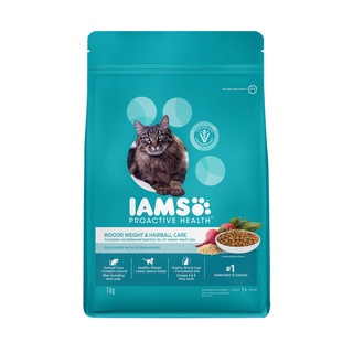 IAMS Proactive health - สูตร เลี้ยงในบ้าน และ บำรุงขน 1-6 ปี ขนาด 1-3 kg