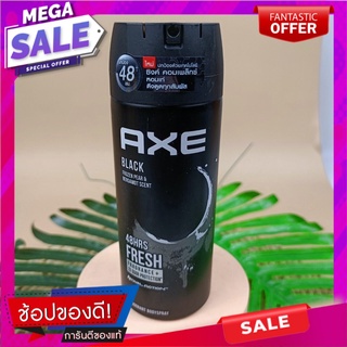 แอ๊กซ์ สเปรย์น้ำหอมระงับกลิ่นกาย แบล็ค 135 มล. Ax deodorant body spray black 135 ml.