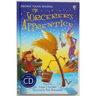 Sorcerers apprentice  with CD Audio เหมาะสำหรับน้องอ่านเองได้แล้ว hard cover