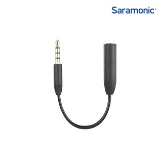 Saramonic SR-UC201 สายอะแดปเตอร์แปลง 3.5 มม. TRS ถึง 3.5 มม.TRRS