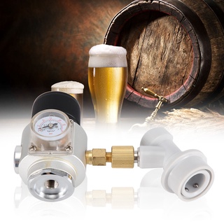 ขวดเบียร์ฟิลเลอร์/ Homebrew Co2 อุปกรณ์ควบคุมแก๊ส ขนาดมินิ พร้อมลูกบอลล็อคมุม