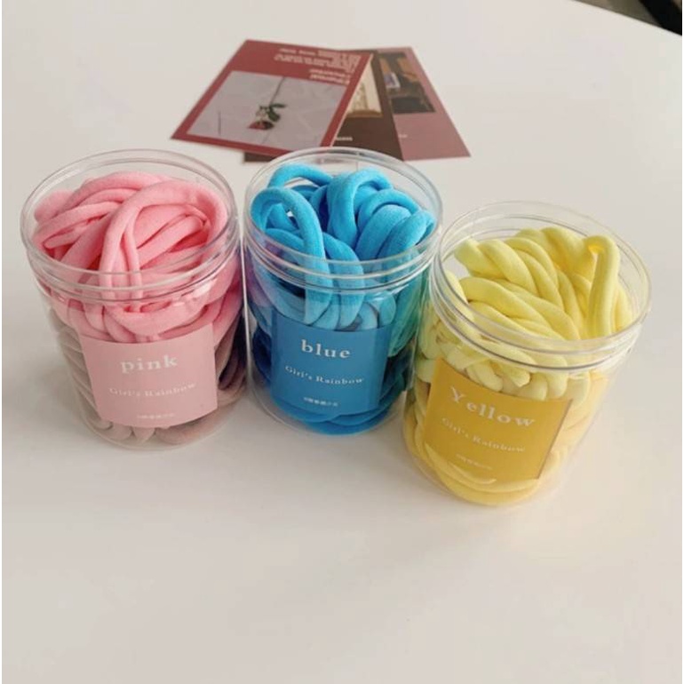 ACJ-ยางมัดผมแบบกระปุกมาใหม่ มี 30 เส้น พร้อมส่ง - รูปที่ 2