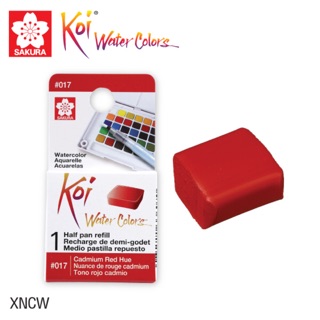 Koi watercolor รีฟิลสีน้ำตลับ koi (มีชำระปลายทาง) ชิ้นที่ 5 =1บาท