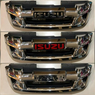 หน้ากระจัง isuzu d-max all new ปี 2012 - 2015 สีชุบโครเมี่ยม **ตัวสูงตัวเตี้ยใส่กันได้**รุ่นถอดได้ 2 ชั้น**ครบจบในร้านเด