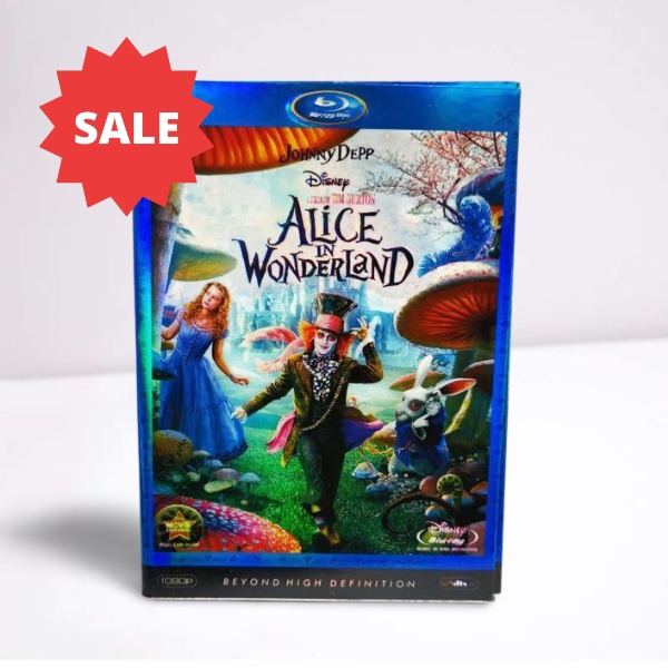 Alice in Wonderland (DVD) อลิซในแดนมหัศจรรย์ (ดีวีดี) *คุณภาพดี ดูได้ปกติ มือ 2