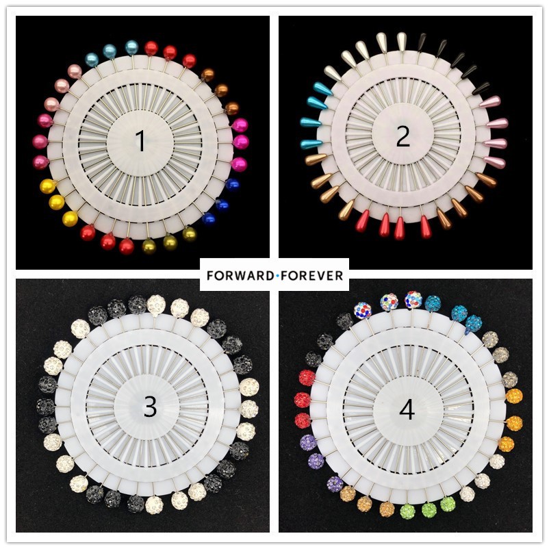 พินฮิญาบ Pin Tudung Pin 30 ชิ้น