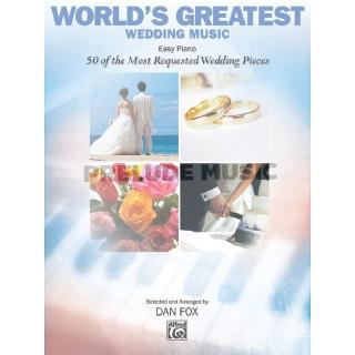 (โค้ดINCSM2Lลด70฿) Worlds Greatest Wedding Music 50 of the Most Requested Wedding Pieces (27897) (Pop)