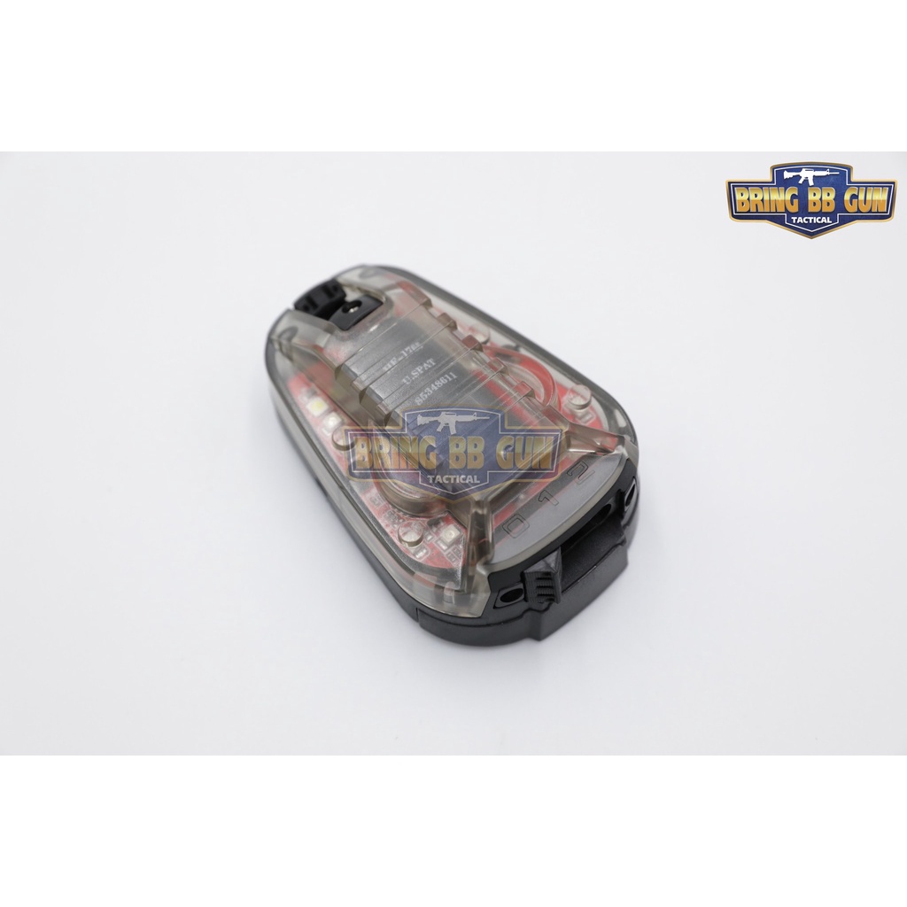 BR03 ไฟบอกตำแหน่งสำหรับติดหมวก Hel-Star 6 Gen3 (ไฟติดหลังหมวกฟาส) (Hel-Star 6 Gen3 Helmet Light) 30R