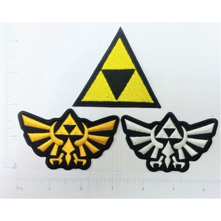 The Legend of Zelda Logo Game logo เกมโลโก้ เกมตัวรีดติดเสื้อ เย็บติดเสื้อ ตกแต่งเครื่องแต่งกาย