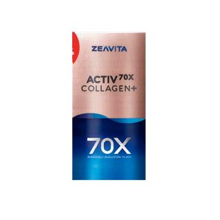 คอลลาเจน 70X ผิวและข้อดี 7in1 พิสูจน์ใน28วัน(8ซองx2กล่อง) ซีวิต้า ZEAVITA Collagen อาหารเสริม วิตามินซี ผิวขาว กลูต้า