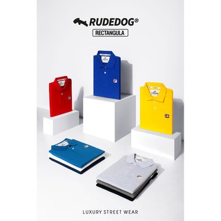 rudedog เสื้อ Polo ผู้หญิง รุ่น Rectangular (เร็คแทง-กูล่า)