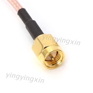 สายเคเบิ้ลเชื่อมต่อ Ts9 Female Jack To Sma Male Plug Rg316 Coaxial Pigtail