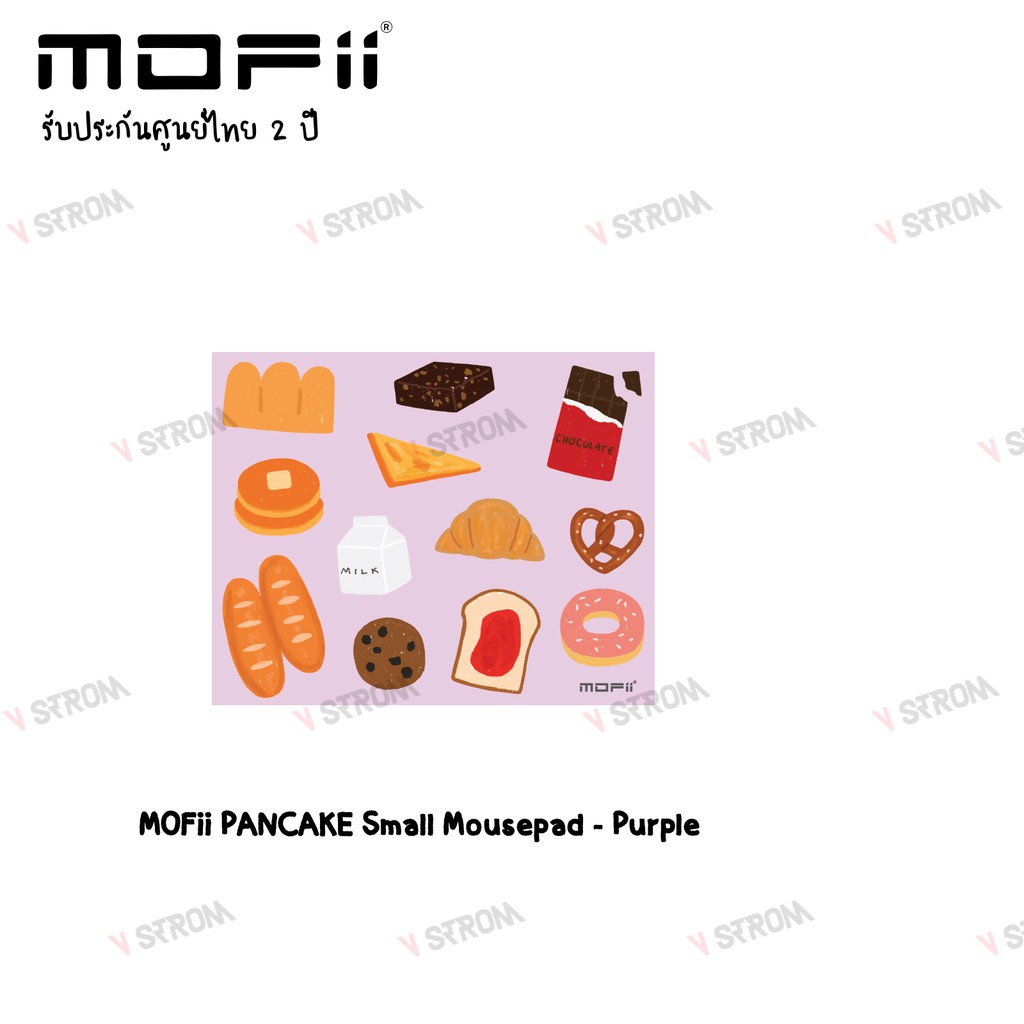 MOFii PANCAKE Small Mousepad แผ่นรองเม้าส์ขนาดเล็ก กันรอย กันน้ำ สีสันสดใส