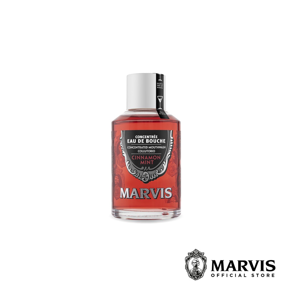 Marvis น้ำยาบ้วนปากมาร์วิส สูตรซินนามอนมินต์ / Marvis Cinnamon mint mouthwash