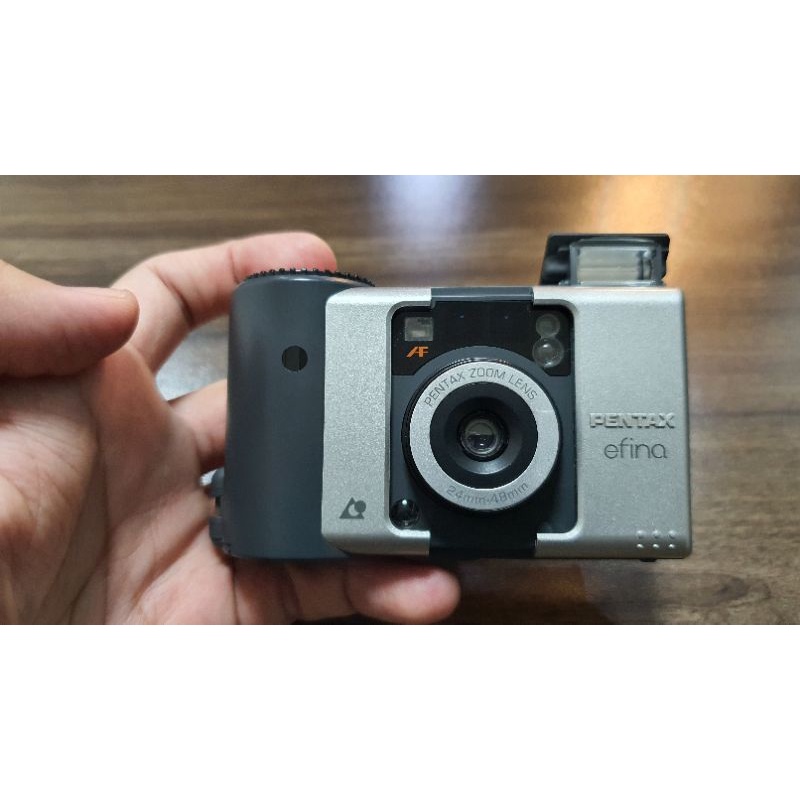 PENTAX Efina กล้องฟิล์มAPS ใช้งานได้ปกติ กล้องฟิล์มคอมแพคขนาดเล็ก ดีไซน์สวยหรู เท่มากคพตัวนี้