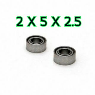 ลูกปืนต่างๆๆๆ Imported Bearing 2*5*2.5 2 pcs