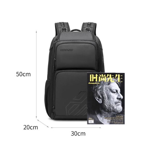 Arctic Hunter Waterproof Laptop Backpack รุ่น B00461 กระเป๋าเป้ 50cm*20cm*30cm กันน้ำBlackโน๊ตบุ๊ค 15.6นิ้ว
