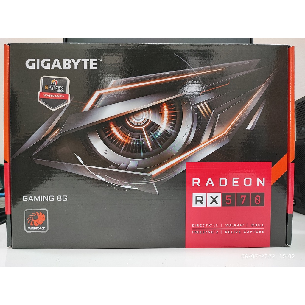 Gigabyte RX570 8GB DDR5 ครบกล่อง มีประกันศูนย์ | Shopee Thailand