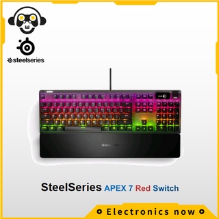 Steelseries Apex 7 Rgb คีย์บอร์ดเล่นเกม (สวิทช์สีแดง) (64636)