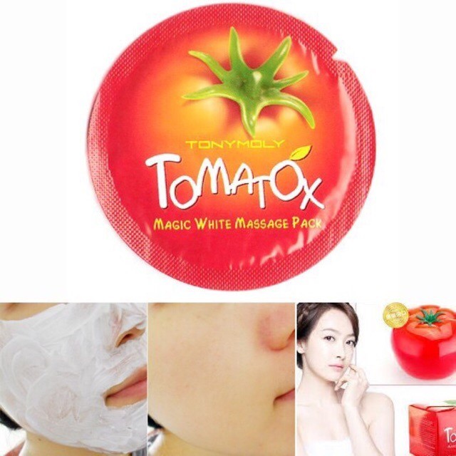 พร้อมส่ง Tester Tony Moly Tomatox Magic White Massage Mask