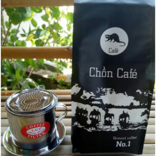 กาแฟขี้ชะมดเวียดนาม Chồn Café +แก้วดริฟ – โปรปัง