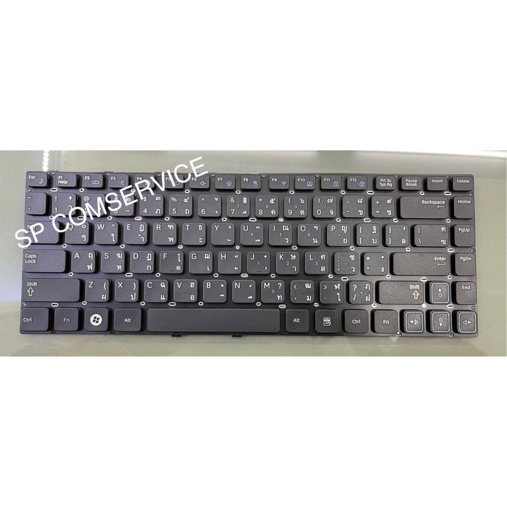 KEYBOARD SAMSUNG คีย์บอร์ด SAMAUNG RC408 RV409 RV411 RV412 RV413 RV418 RV415 RV420 RV515 (ภาษาไทย-อั